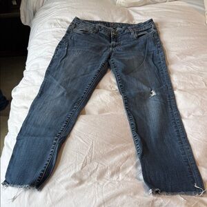 Kut from the Kloth Casual Blue Boyfriend Jeans